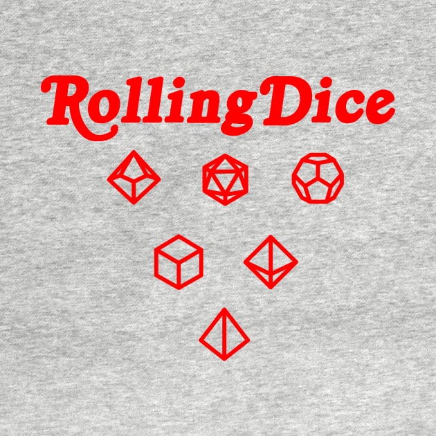 Rolling Dice by OfficialTeeDreams